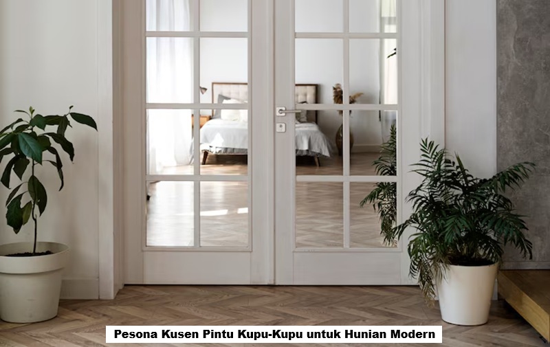 Kusen Pintu Kupu-Kupu