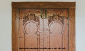 Kusen Pintu Kayu Jati Minimalis