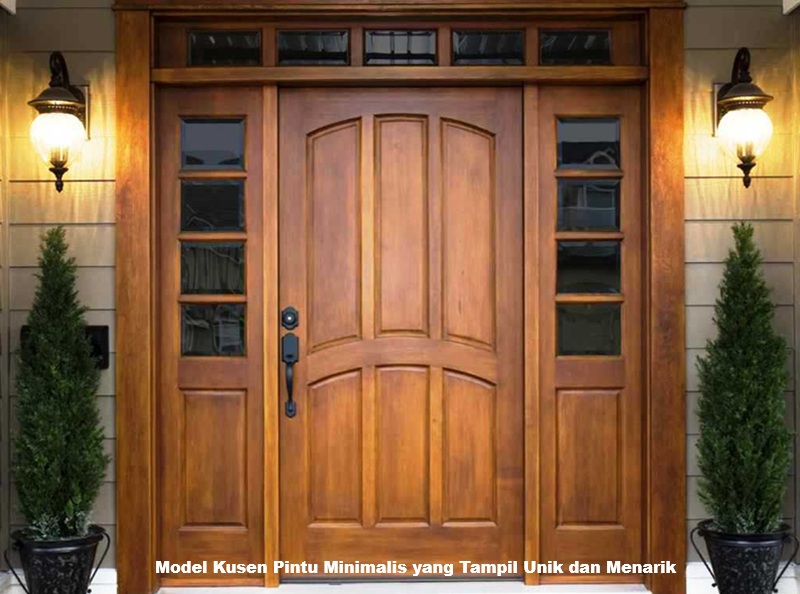 Model Kusen Pintu Minimalis